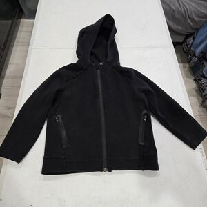 Old Navy Black Hooded Zip Jacket for Kids